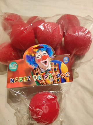 Nariz de Payaso Roja