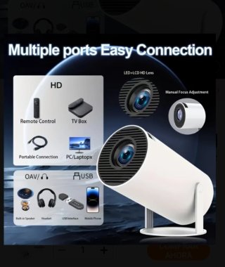 Proyector 4K UHD Blanco ⭐⭐⭐⭐⭐