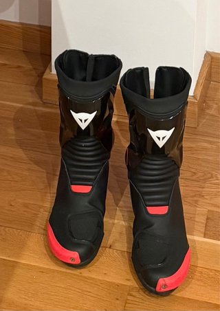 Botas Dainese Sportbike Negras y Rojas talla 42
