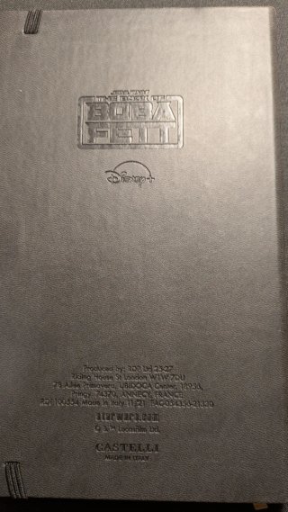 Lote de cuadernos y taza de El Libro de Boba Fett