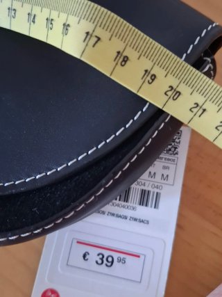 Bolso Zara Negro Piel