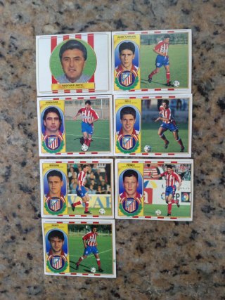 Cromos de fútbol Atlético de Madrid