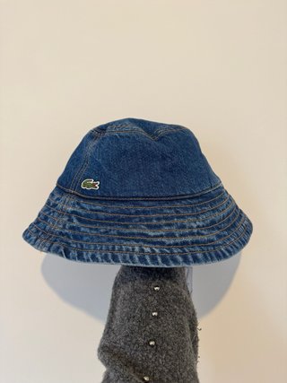 Gorro Bob Denim Lacoste Azul