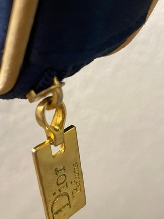 Neceser Dior Perfumes Azul Dorado mini