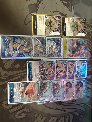Lote Cartas One Piece TCG