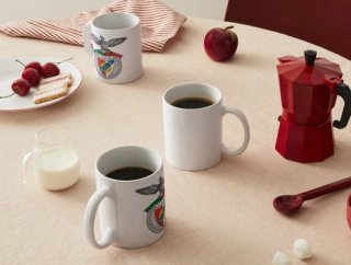 Caneca SLB com Pombo parodia