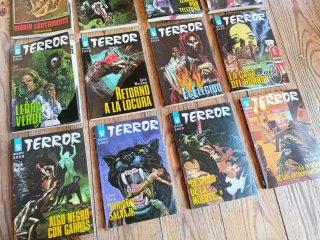 Novelas de terror Biblioteca EASA (1976-1981)