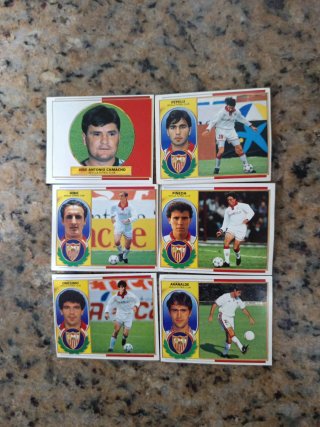 Cromos de fútbol Sevilla F.C.