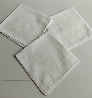 Juego 3 manteles individuales+3 servilletas
