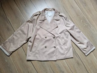 Chaqueta elegante H&M color beige claro
