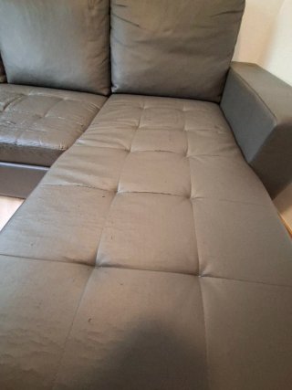 Regalo sofa cheslong a recoger hoy en poble sec