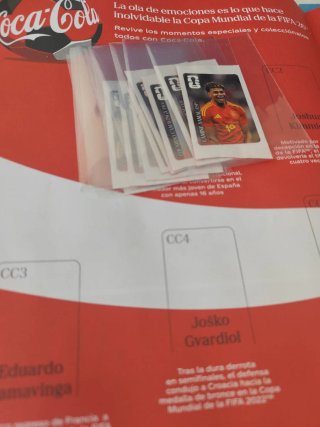 Lote completo Coca-Cola FIFA World Cup 2026