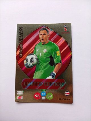 Cromo Keylor Navas Limited Edition FIFA 2018