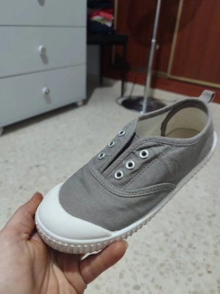 Zapatillas deportivas niño grises