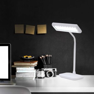 Lámpara LED Escritorio Flexible Blanca