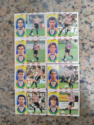 Cromos de fútbol Athletic Club Bilbao