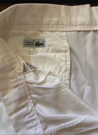 Pantalones cortos blancos Lacoste.perfecto estado