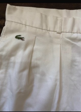 Pantalones cortos blancos Lacoste.perfecto estado