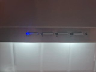 Campana extractora de cocina moderna