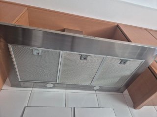 Campana extractora de cocina moderna