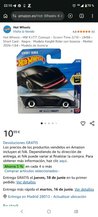 Hot Wheels KITT Concept 2026
