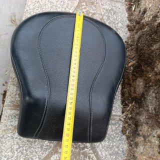 Asiento Moto Custom Negro