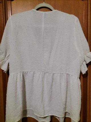 Vestido Veraniego Blanco Talla 1XL