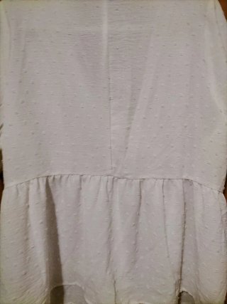 Vestido Veraniego Blanco Talla 1XL