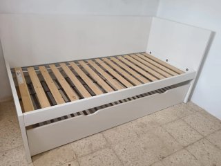 Cama nido IKEA blanca madera
