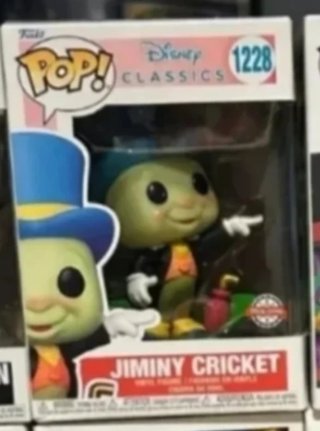 Funko Pop! Jiminy Cricket 1228 Disney Classics