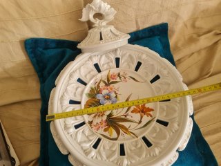 Capodimonte Tapa y Plato Base de Sopera Original