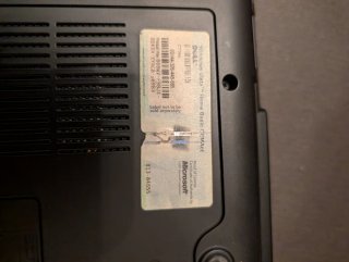 Portatile Dell Vostro 1700 17" SENZA BATTERIA