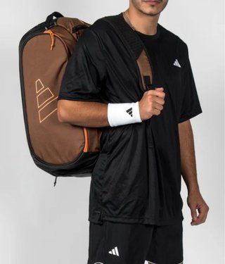 Paletero Adidas Tour 2026 Marrón/Naranja