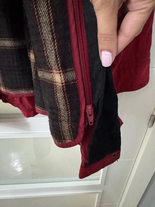 Abrigo Liz Claiborne Rojo Talla L