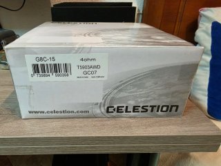 Altavoz Celestion Eight 15W amplificador guitarra