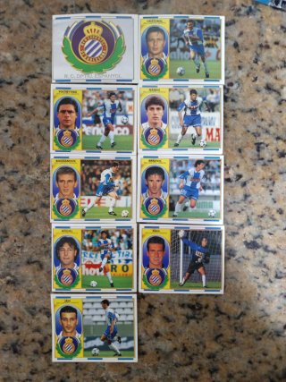 Cromos de fútbol RCD Espanyol