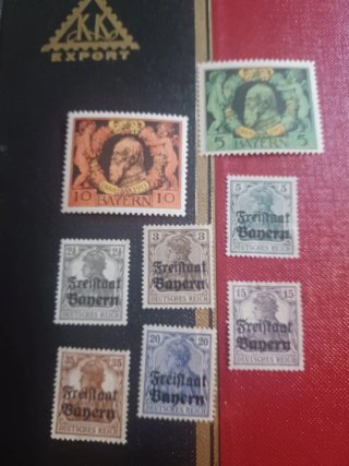 Francobolli Baviera Nuovi