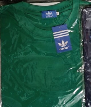 Camiseta Adidas Verde Talla L