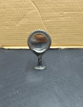 Antiguo espejo de mano farmacia