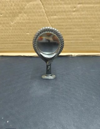 Antiguo espejo de mano farmacia