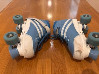 Patines talla adaptable azules