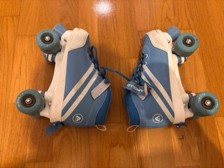 Patines talla adaptable azules
