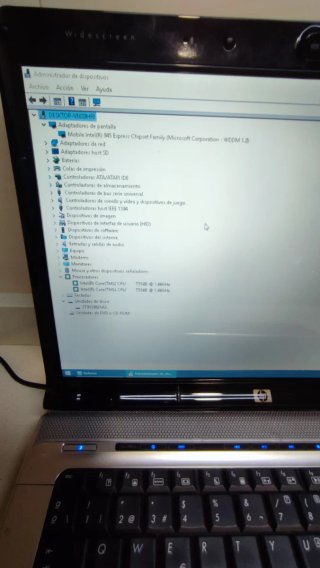 Ordenador portátil HP Pavilion dv6000 Windows 10