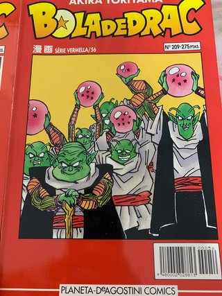 Pack 2 Cómics Bola de Drac Serie Vermella 8 y 56