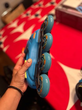 Patines en línea Micro azules