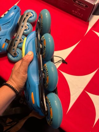 Patines en línea Micro azules