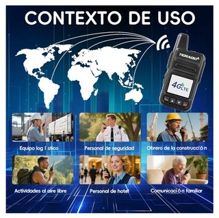 Walkie-talkie Tidradio TD-G18 PoC 4G LTE