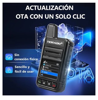 Walkie-talkie Tidradio TD-G18 PoC 4G LTE