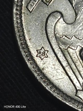 50 Pesetas Franco 1957 Estrella 58