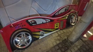 Cama Coche Infantil Rojo